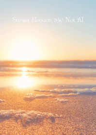 Sunset Horizon 340 Not AI