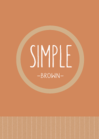 SIMPLE -Cafe Brown-