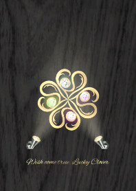 Wish come true,Lucky Clover Wood style.2