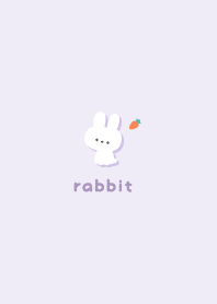 兔子5 蘿蔔 [紫色]