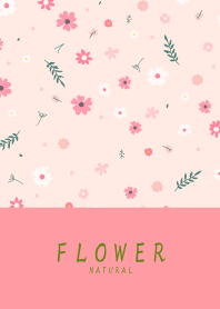 FLOWER SALMONPINK -NATURAL51