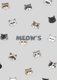 meowshead2 / light grey.