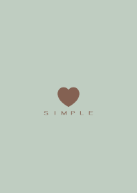 SIMPLE(beige green)V.1089b