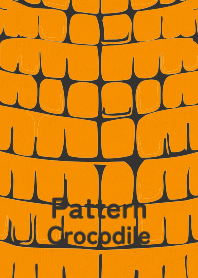 Pattern Crocodile GoldenORN