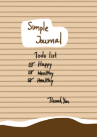 Simple journal