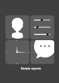 simple square theme