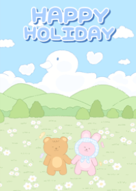 Happy Holiday v.blue