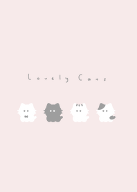แมวน้อย /pink white