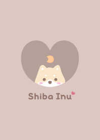 Shiba Inu2 Moon - brown