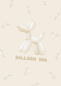 Cute Balloon Dogs_white