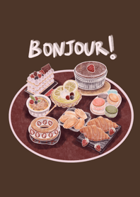 Bonjour! French Pastries Collection