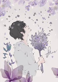 Flower and boy1.