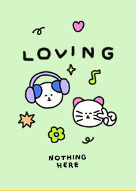 nothing here: LOVING!