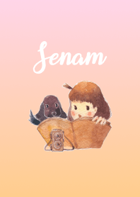 'Senam' the little girl
