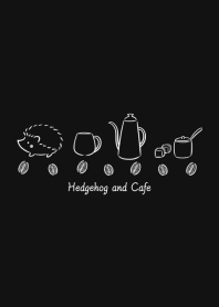 ハリネズミとカフェ -ブラック-