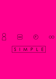 SIMPLE(black pink)