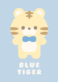 Cute Tiger [blue&Beige]