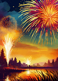 Beautiful Fireworks Theme#130