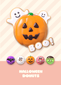 HALLOWEEN DONUTS  - SC Beige 3-3