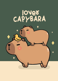 Capybara : mid night green