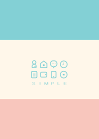 SIMPLE(pink green)V.1032b