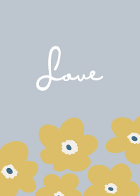 in bloom, flower - slate blue