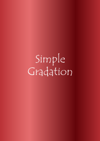 Simple Gradation -GlossyRed 18-