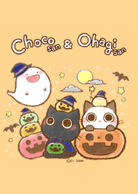 Choco san and Ohagi san -Halloween!-