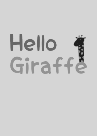 Hello Giraffe gray 60