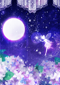 ティンカー ベルとアジサイ Line 着せかえ Line Store