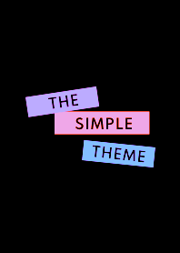 THE SIMPLE THEME .184
