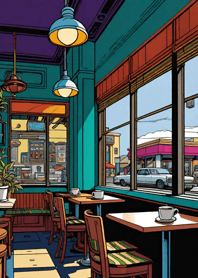 Cozy Coffee shop 58514D