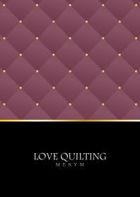 LOVE QUILTING -chic pink- 2