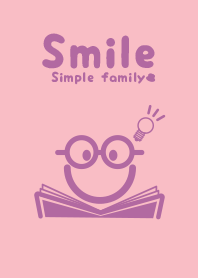 Smile & study Light orchid pink