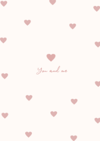 pattern heart (blushpink)
