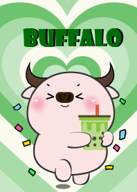 ควายชมพู ชอบสีเขียว