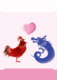 ekst Red (Chicken) Love Blue (Dragon)