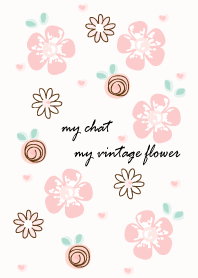 My chat my vintage flower 14