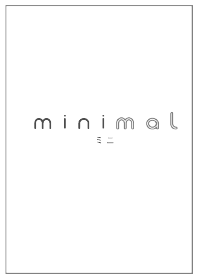 มินิมอลลิสม์