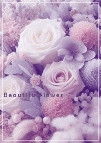 Beautiful Flower-PURPLE NATURAL 9