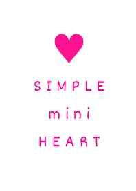 SIMPLE mini HEART 20