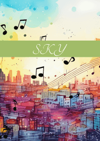 Sounds of the City moss green