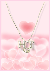イニシャル H&T （ハート）
