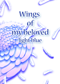 Wings of my beloved light blue