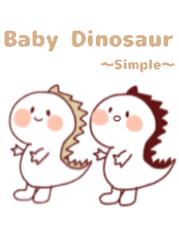 Baby dinosaur Simple ver.