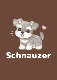 Sketch Schnauzer Brown 02
