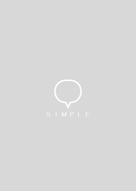 SIMPLE(white gray)V.1292b