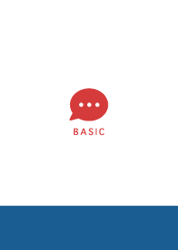Basic// White&Denim Blue /03