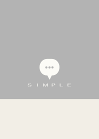 SIMPLE(beige gray)V.1558b