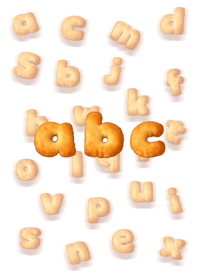 Abc bread(white)